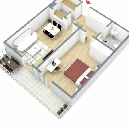 Apartament Domizil Foerdeglueck *